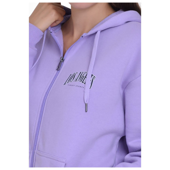 Target Γυναικεία ζακέτα Loose Jacket Hoodie Fleece "Los Angeles" Target Γυναικεία ζακέτα Loose Jacket Hoodie Fleece "Los Angeles"